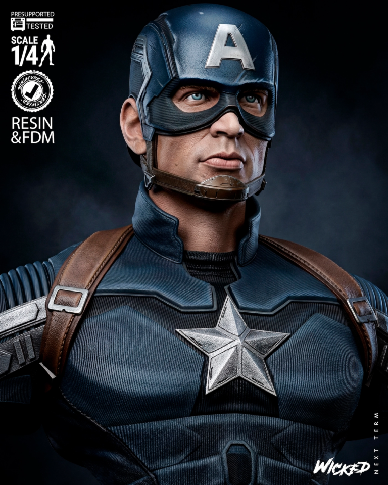 Captain America STL 6 (Winter Soldier) - Marvel
