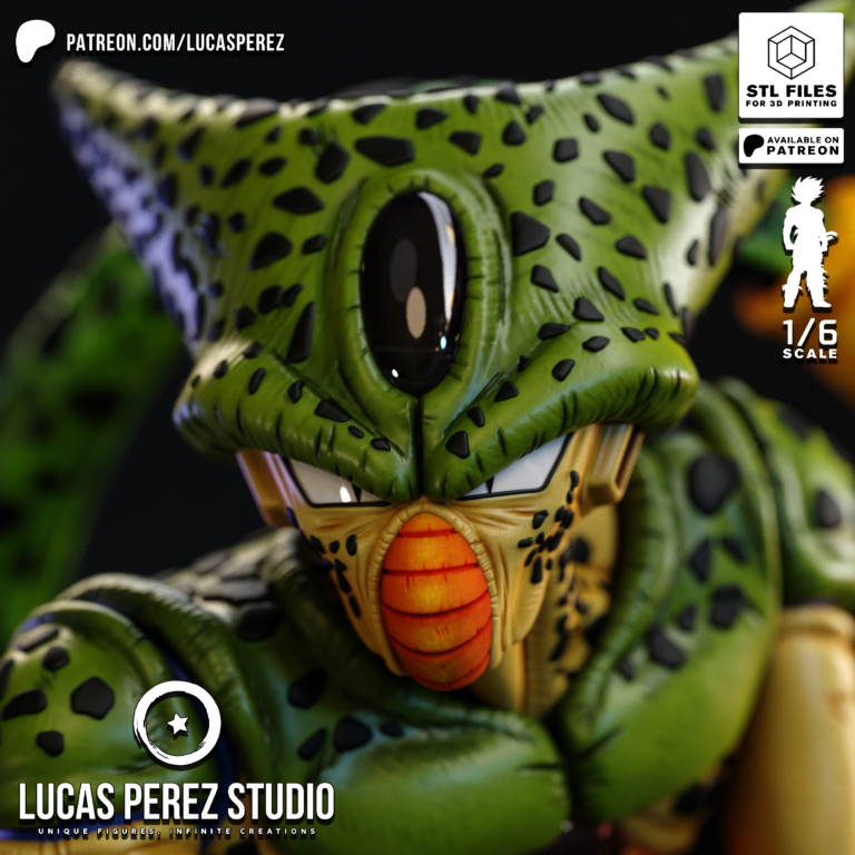 Cell STL First Form 2 - Dragon Ball