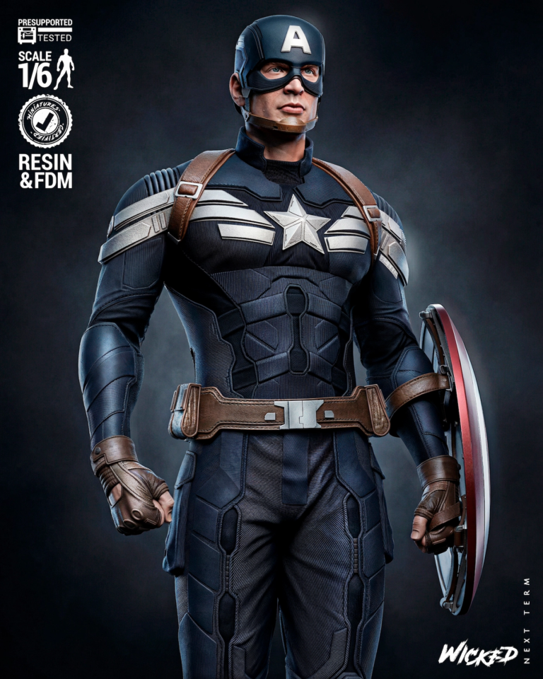 Captain America STL Winter Soldier Cover