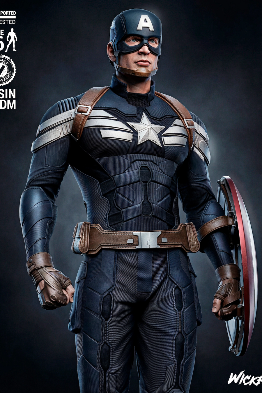 Captain America STL Winter Soldier Cover