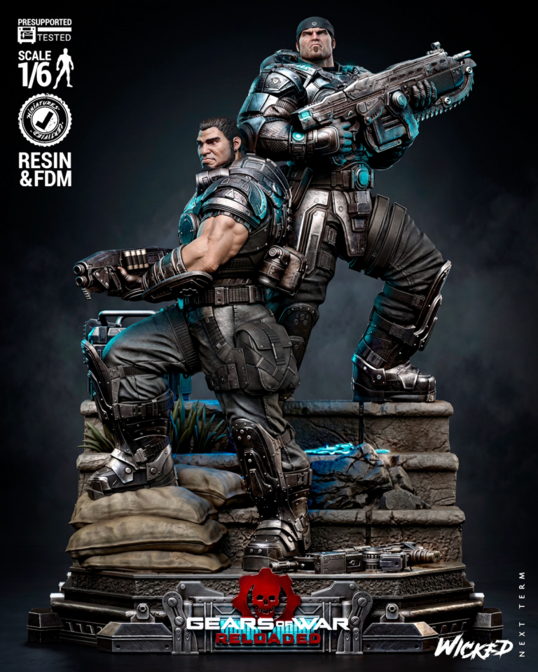 Gears of War Diorama Cover