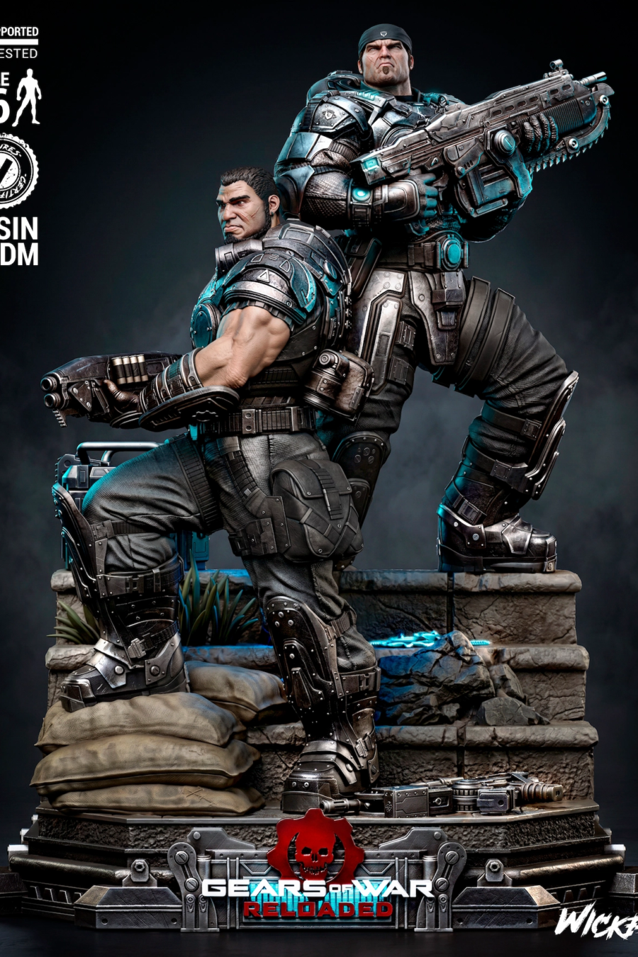 Gears of War Diorama Cover