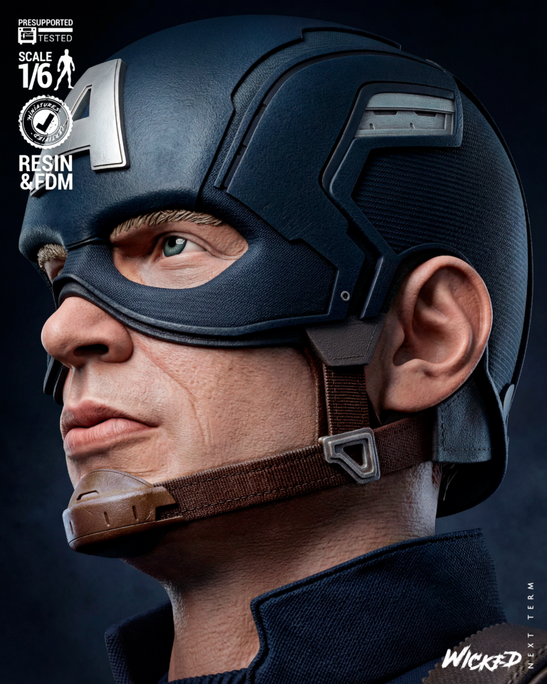 Captain America STL 6 (Winter Soldier) - Marvel
