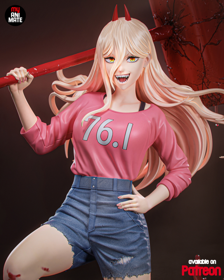 Power STL 4 - Chainsaw Man
