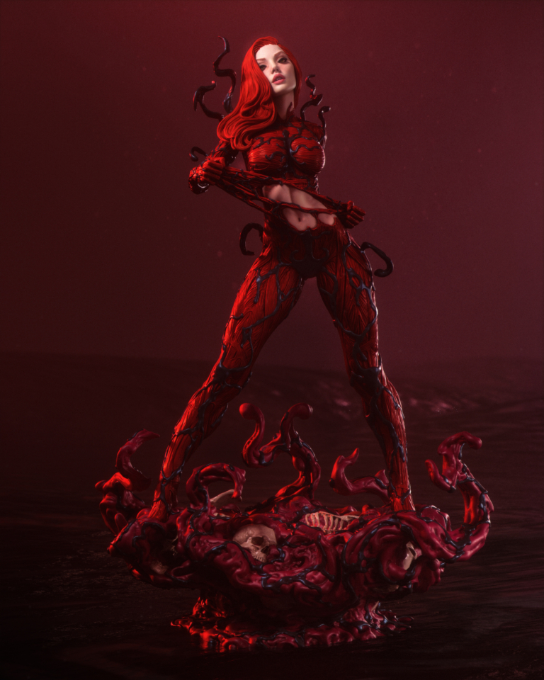 Carnage Mary Jane STL - Marvel