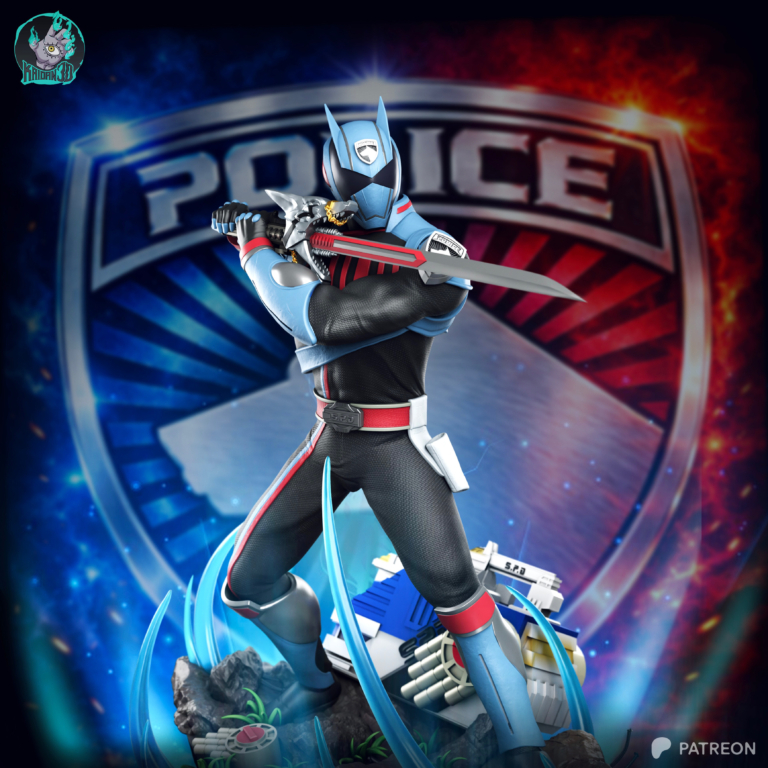 Shadow Ranger STL - Power Rangers