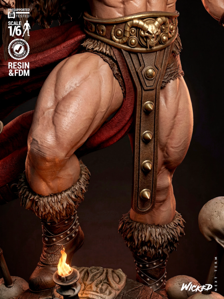 Conan STL 2 + Bust - Conan the Barbarian