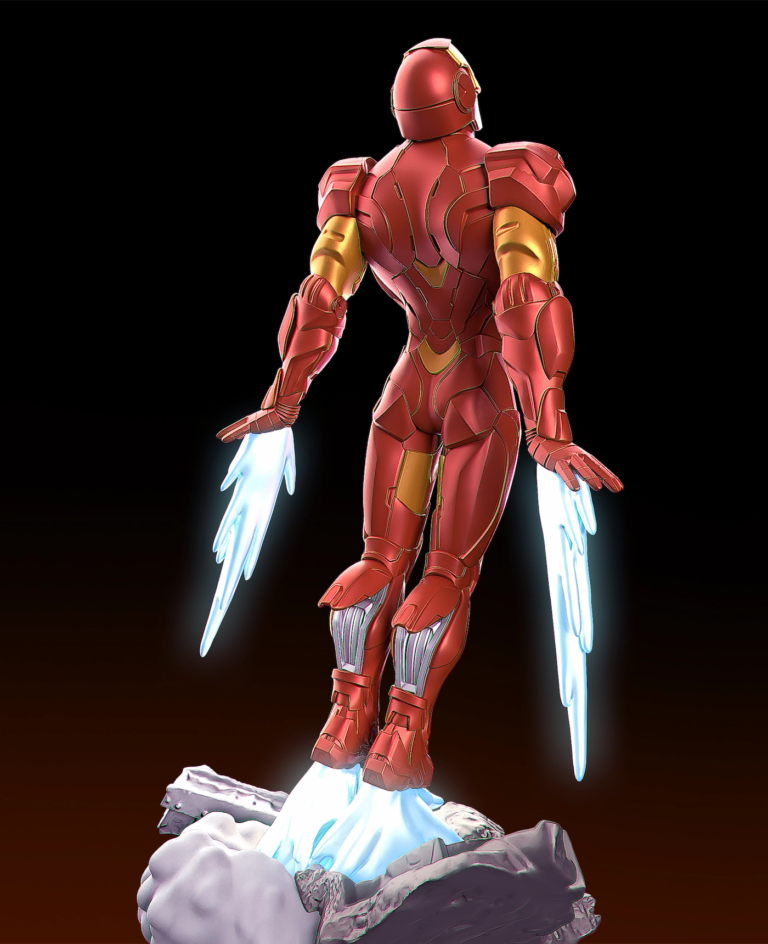 Iron Man STL + Bust - Marvel