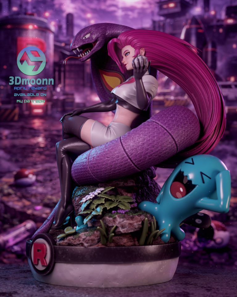 Jessie STL 2 + NSFW - Pokemon