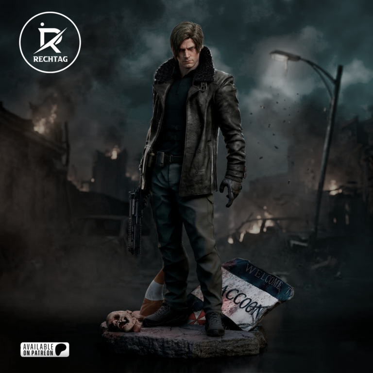 Leon S. Kennedy STL