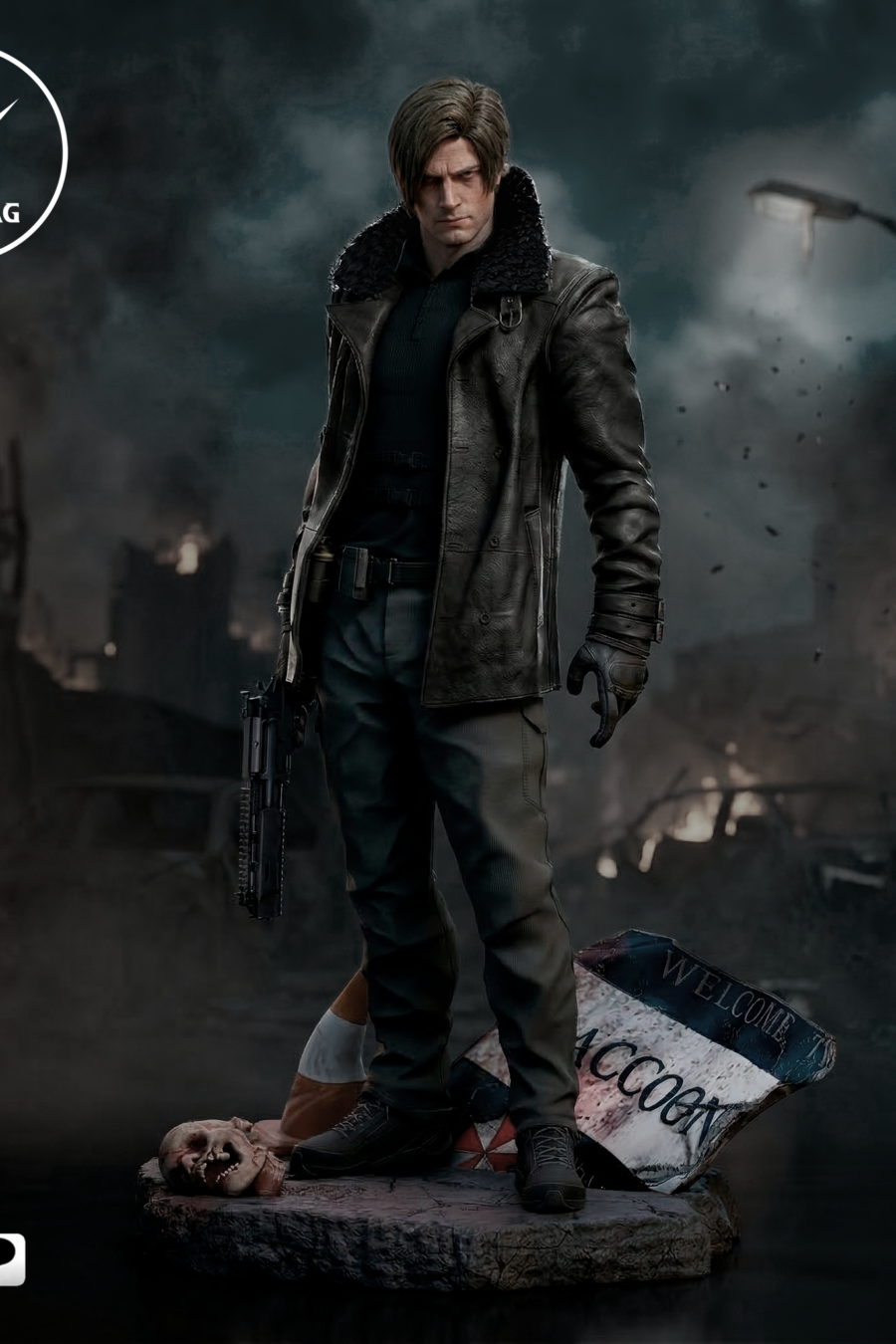 Leon S. Kennedy STL