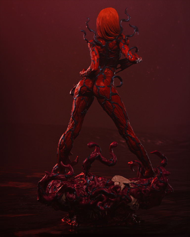 Carnage Mary Jane STL - Marvel