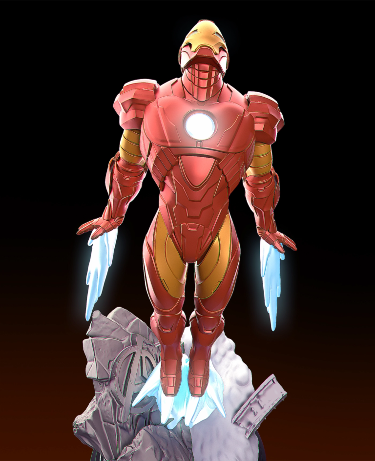 Iron Man STL + Bust - Marvel