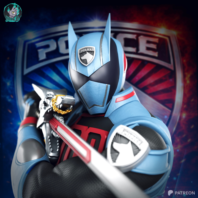Shadow Ranger STL - Power Rangers