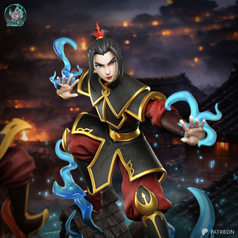 Zuko and Azula Diorama - Avatar: The Last Airbender