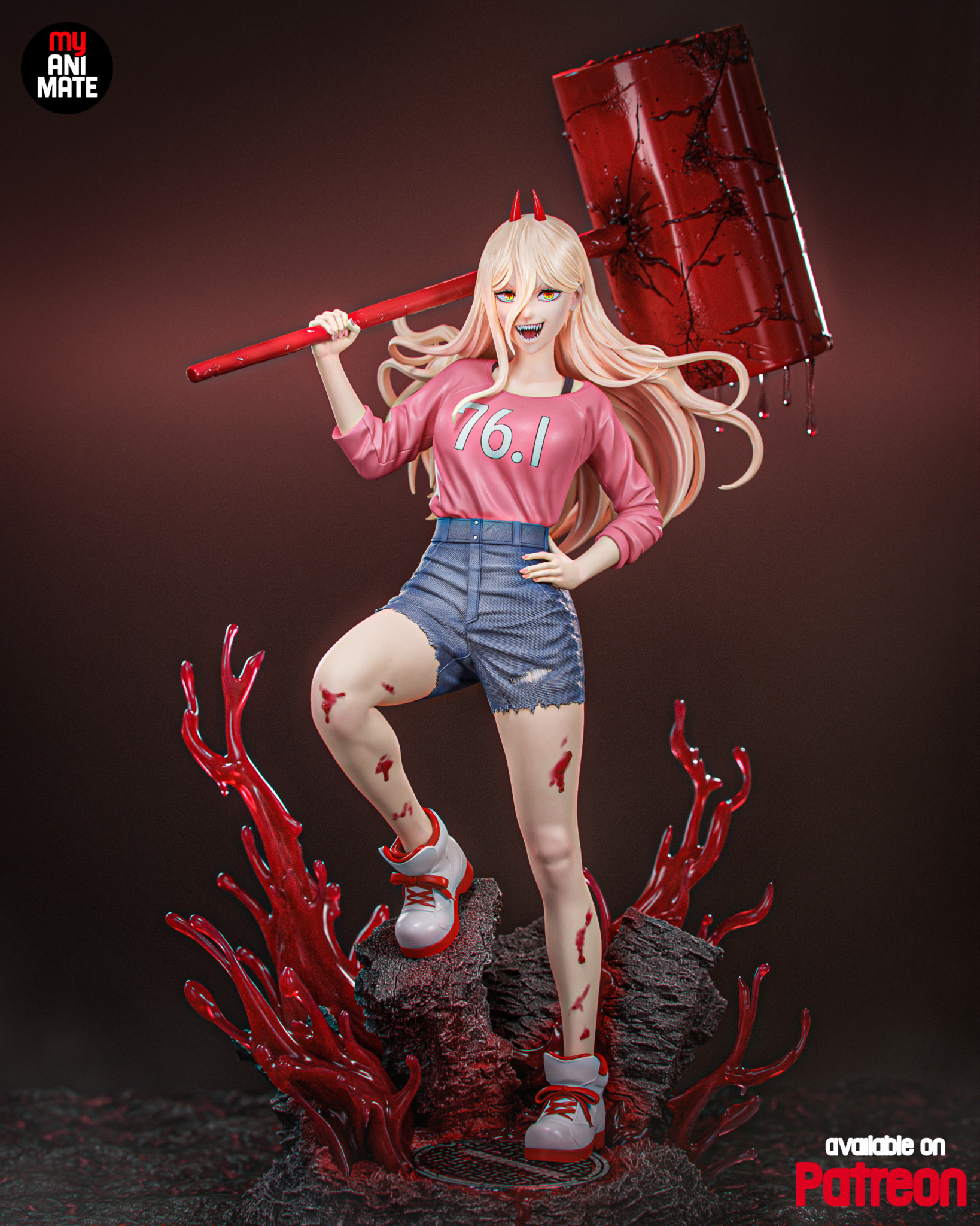 Power STL 4 - Chainsaw Man