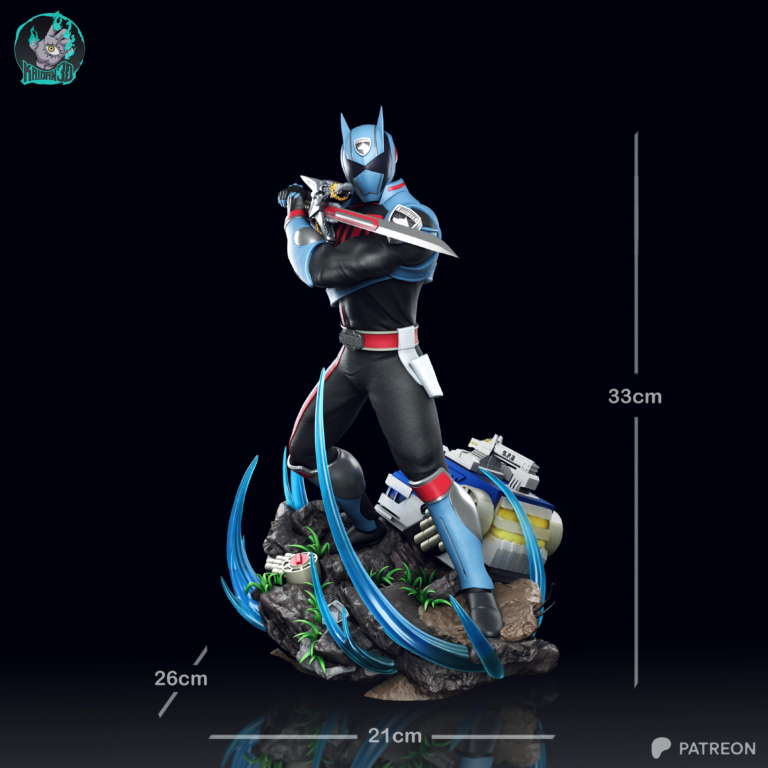 Shadow Ranger STL - Power Rangers