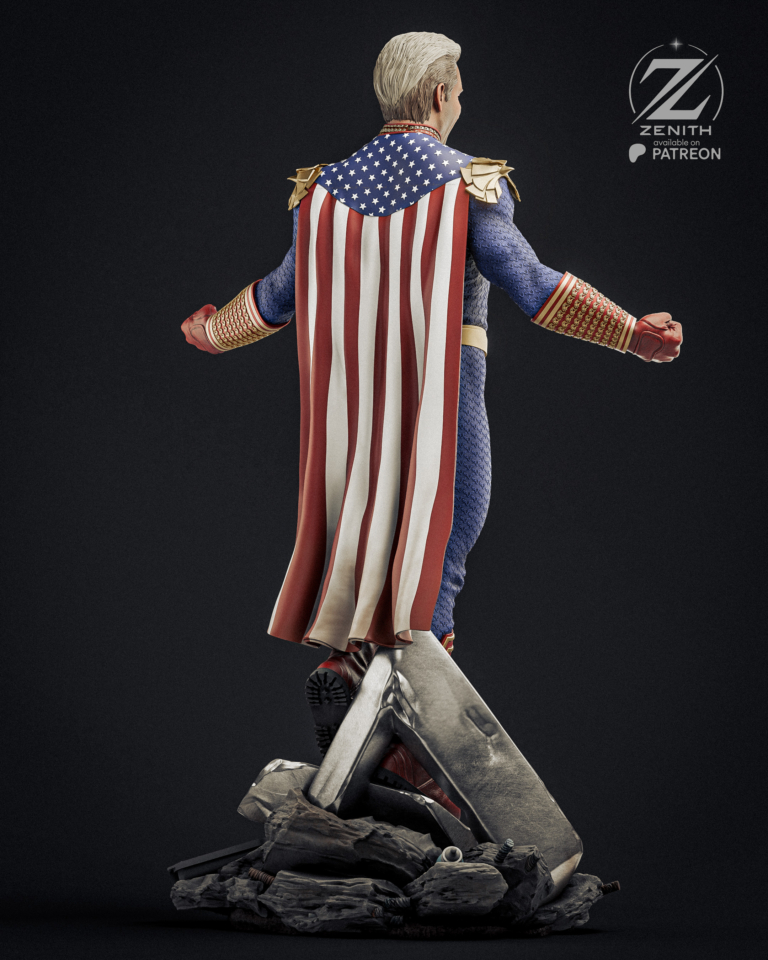 The Homelander STL + Bust - The Boys