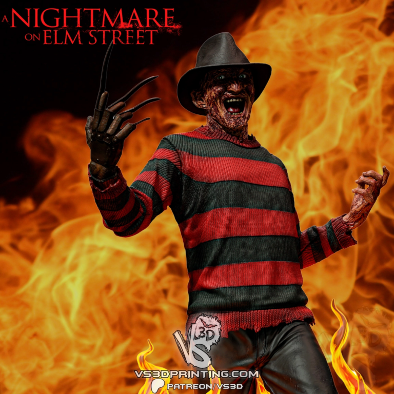 Freddy Krueger STL Cover