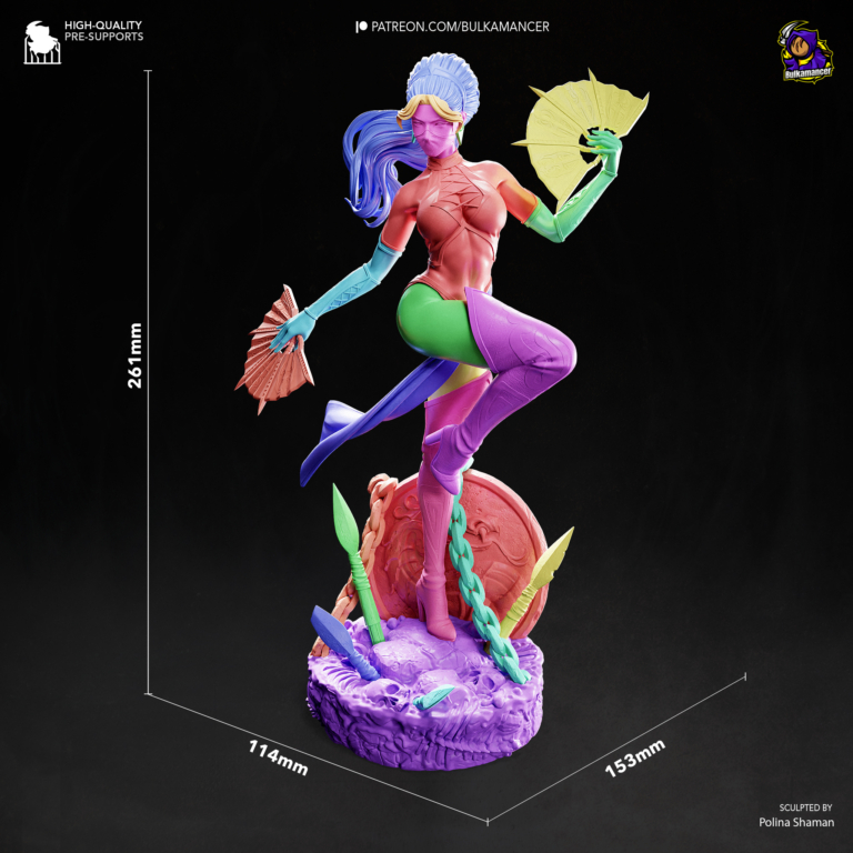 Kitana STL 3 - Mortal Kombat