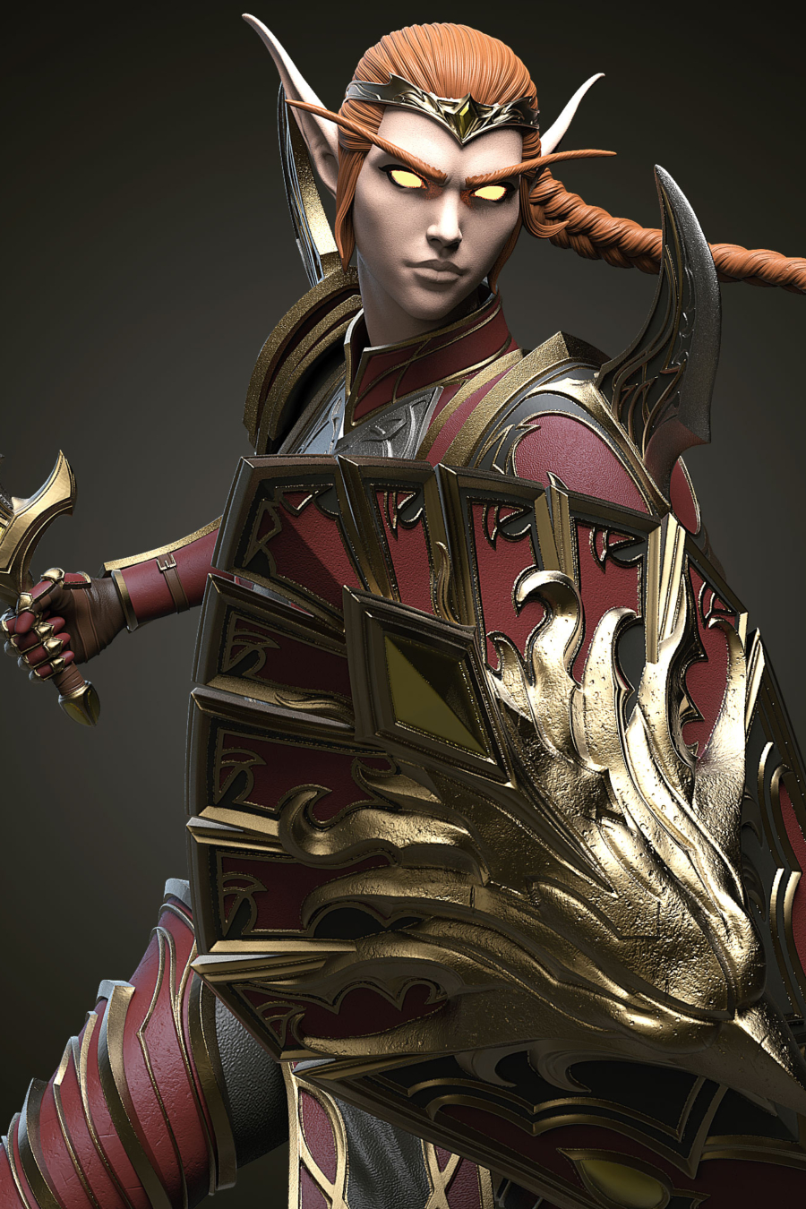 Lady Liadrin STL - Warcraft