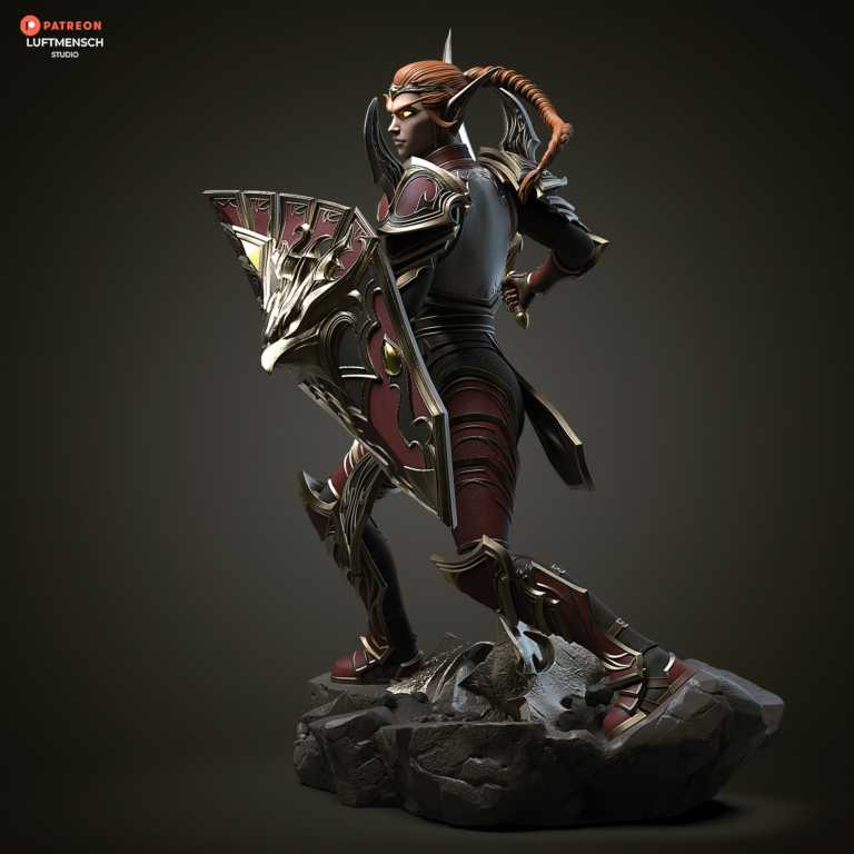 Lady Liadrin STL - Warcraft