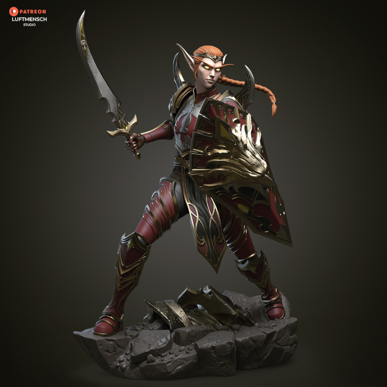 Lady Liadrin STL - Warcraft
