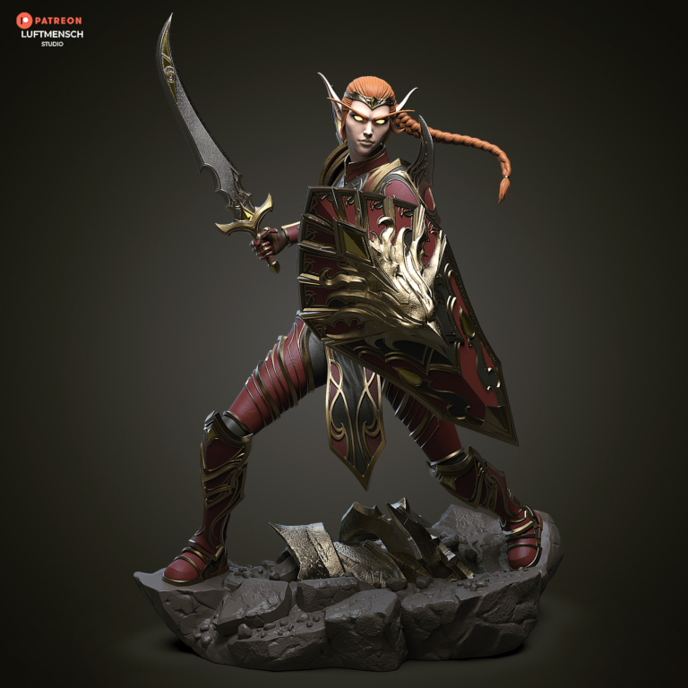 Lady Liadrin STL - Warcraft