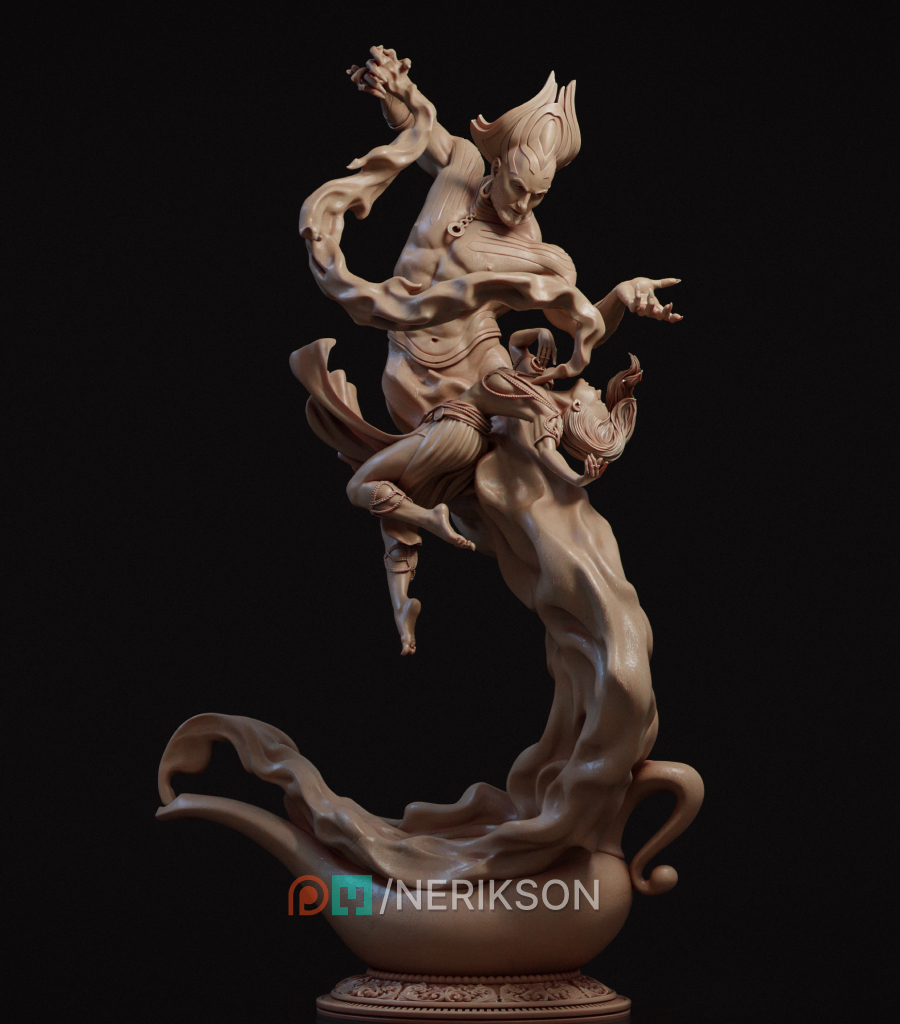NK Wish Clay Render