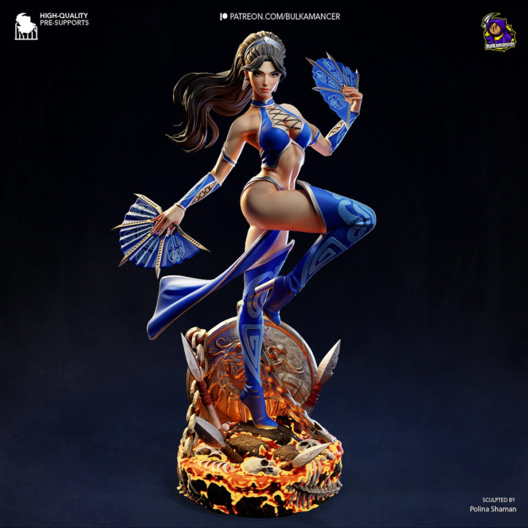 Kitana STL 3 - Mortal Kombat