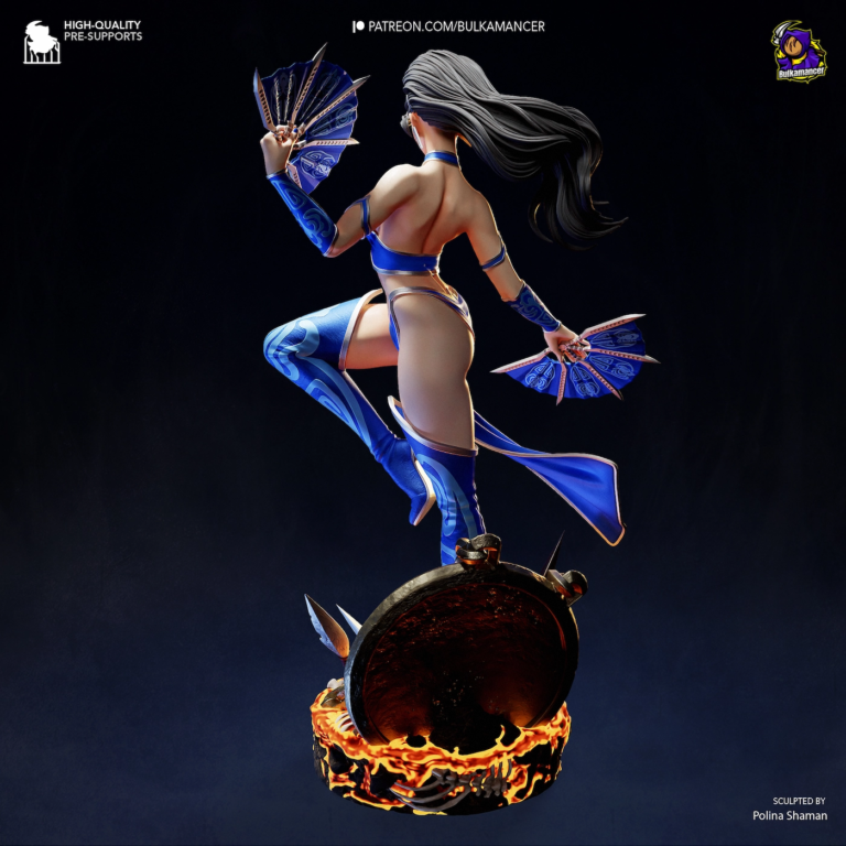 Kitana STL 3 - Mortal Kombat
