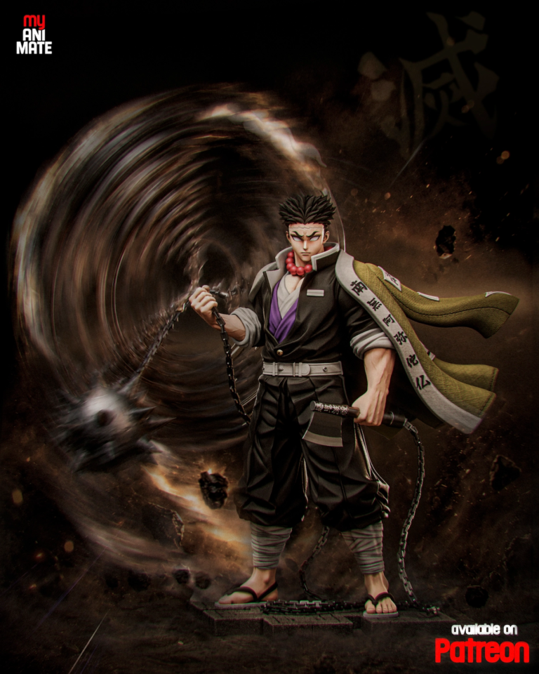 Gyomei Himejima STL 2 - Demon Slayer