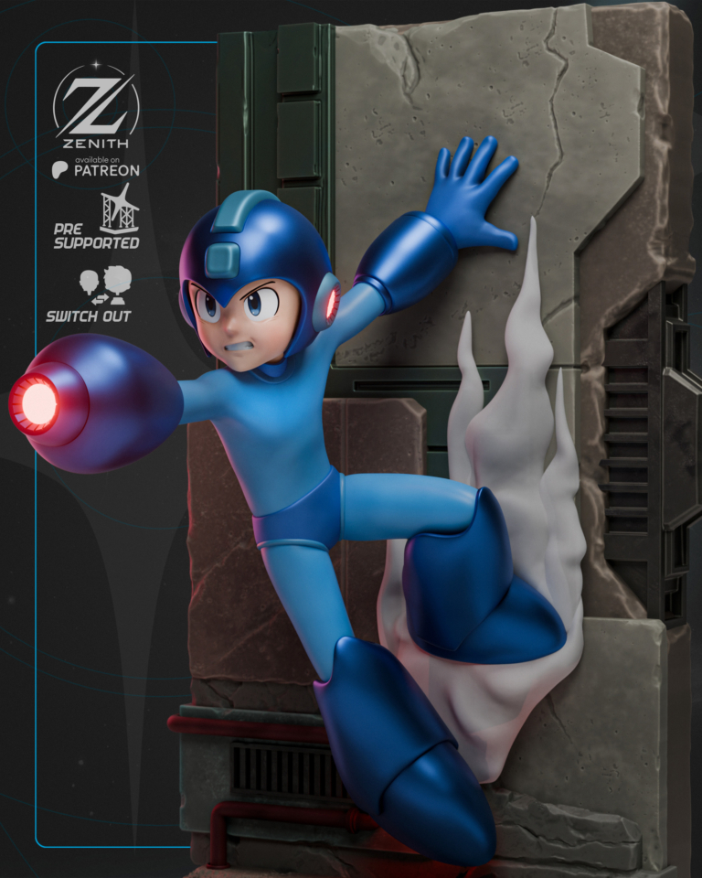 Mega Man X STL Cover