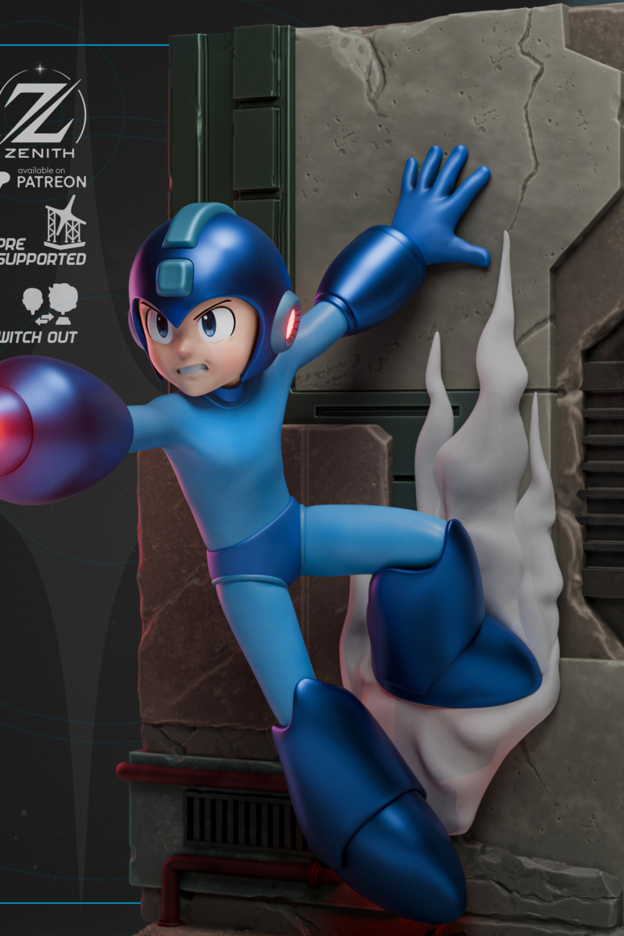 Mega Man X STL Cover