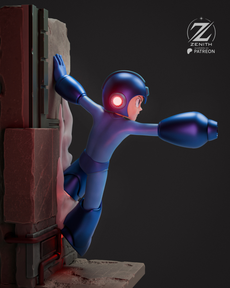 Mega Man X STL 2 - Mega Man