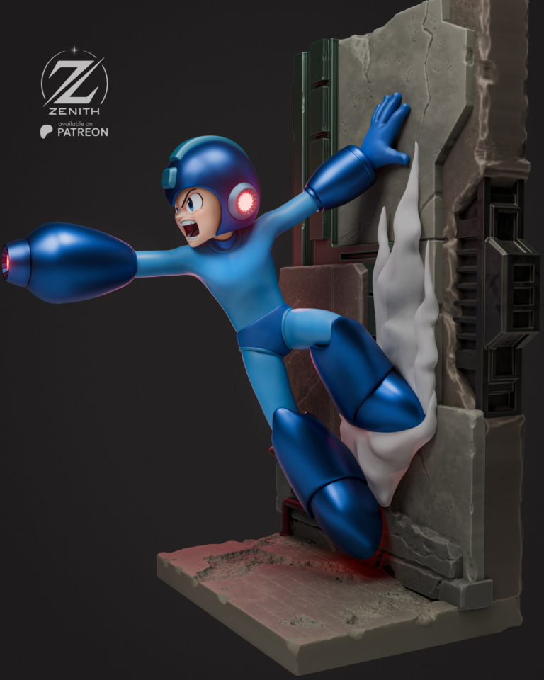 Mega Man X STL 2 - Mega Man