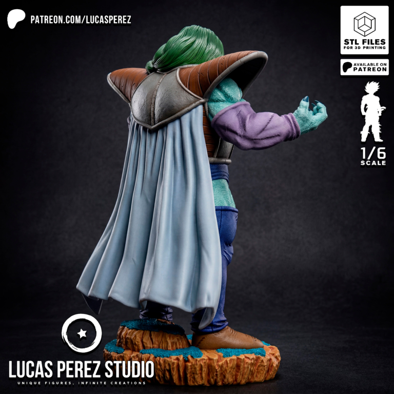 Zarbon Transformation STL - Dragon Ball