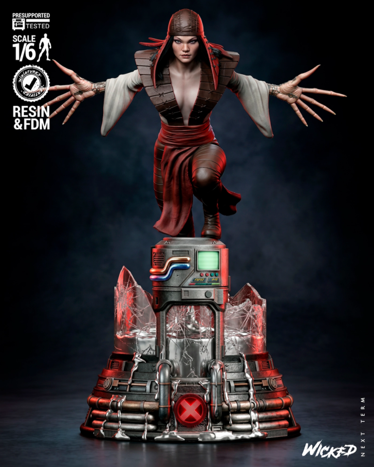 Lady Deathstrike STL Cover