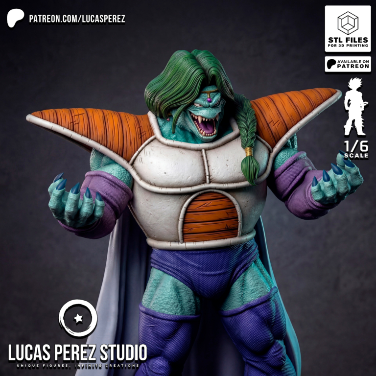 Zarbon Transformation STL - Dragon Ball