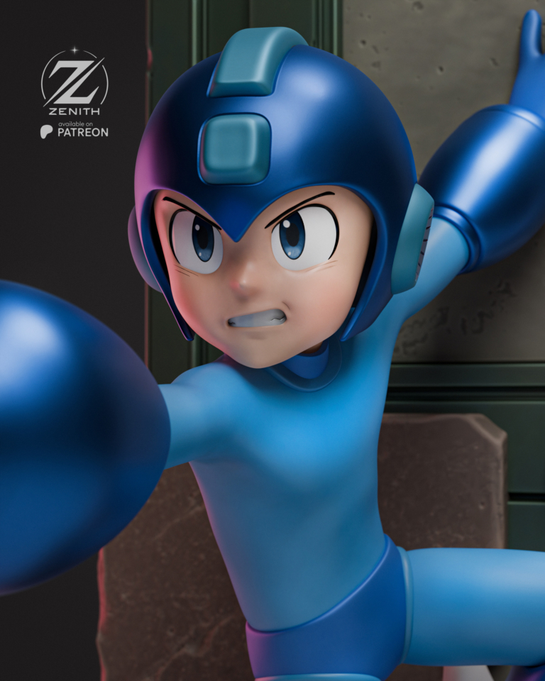 Mega Man X STL 2 - Mega Man