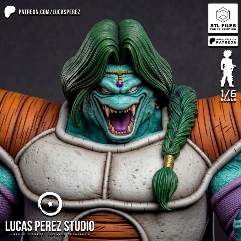 Zarbon Transformation STL - Dragon Ball