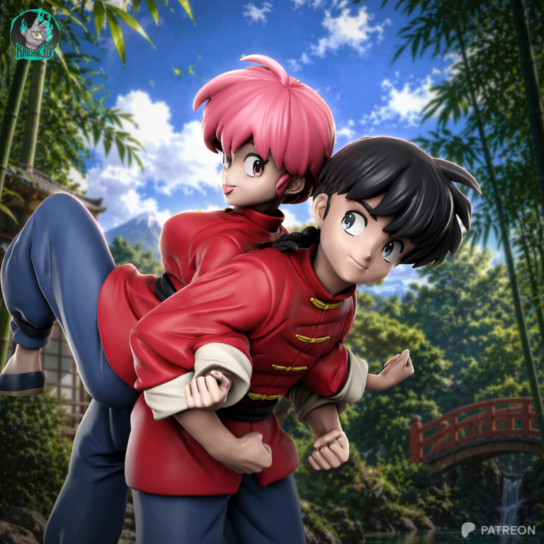 Ranma 1/2 Diorama Cover