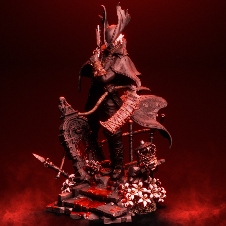 The Hunter STL 2 + Bust - Bloodborne