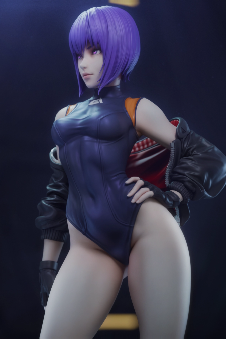 Motoko Kusanagi STL Cover