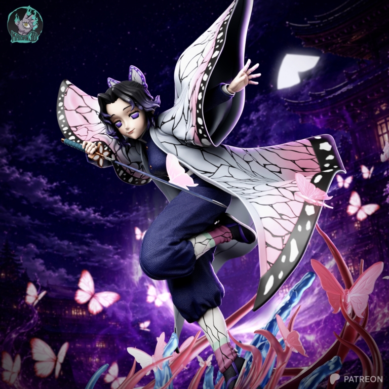 Shinobu Kocho STL 3 - Demon Slayer