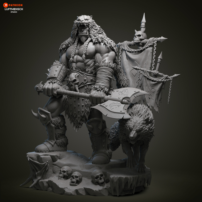 Durotan STL - Warcraft