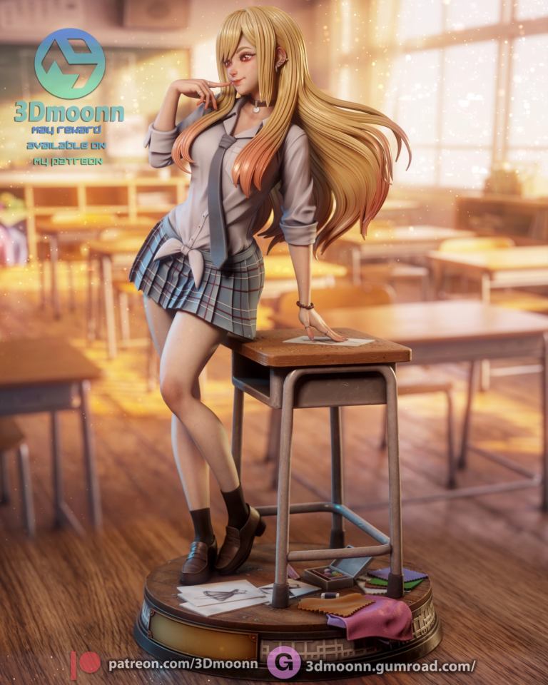 Marin Kitagawa STL 3 + NSFW - My Dress-Up Darling