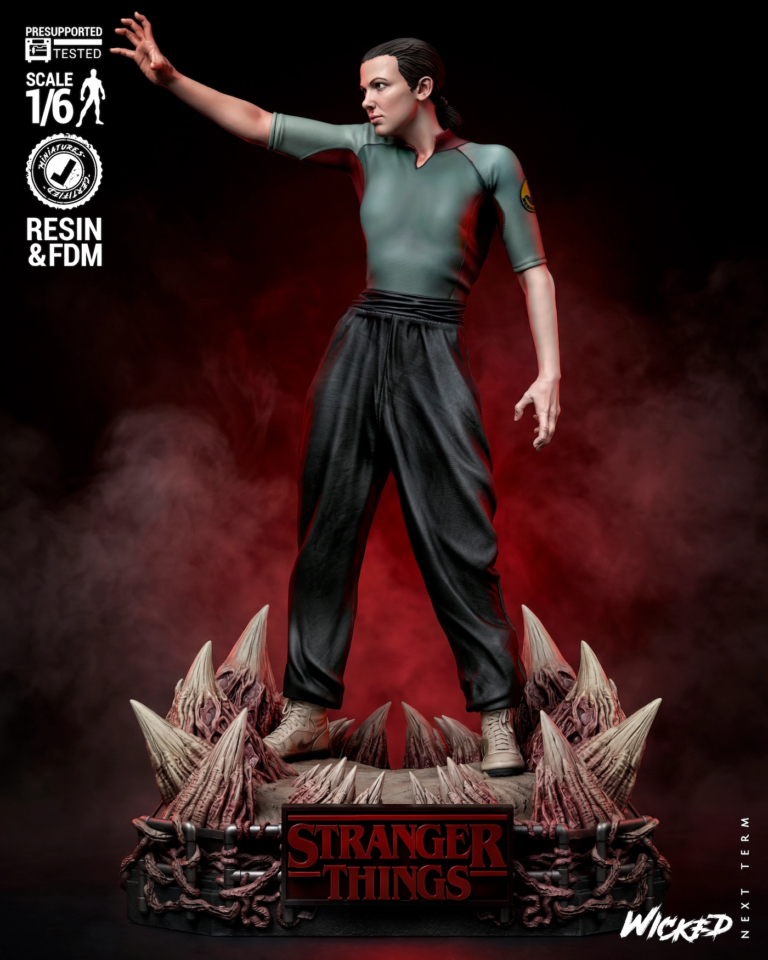 Eleven vs Vecna Diorama - Stranger Things