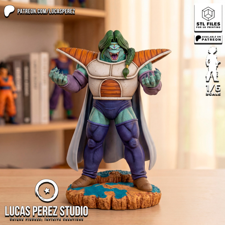 Zarbon Transformation STL - Dragon Ball