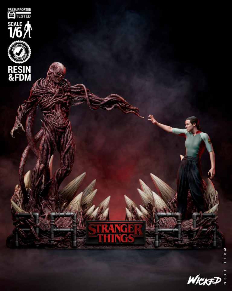Eleven vs Vecna Diorama - Stranger Things